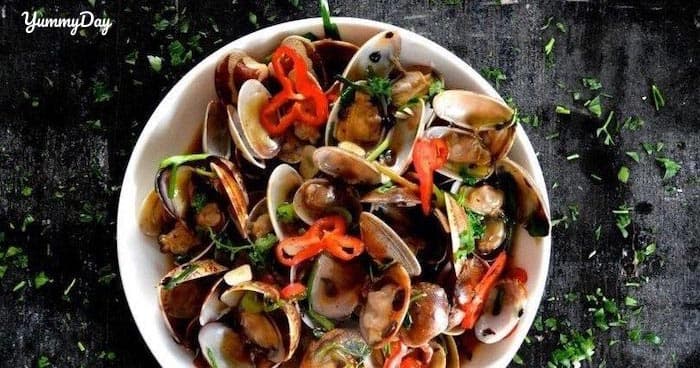 Trổ tài làm nghêu xào lá quế lạ miệng, thơm ngon ngay tại nhà