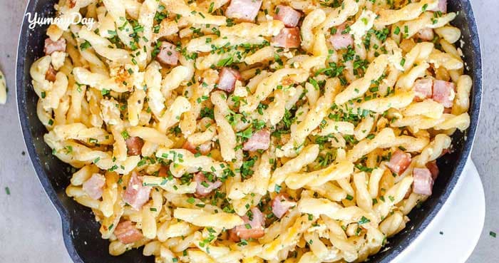 Bỏ túi món nui xào trứng ngon tuyệt vời ông mặt trời