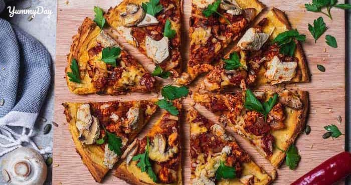 Độc đáo cách làm Pizza chay ngon bất ngờ