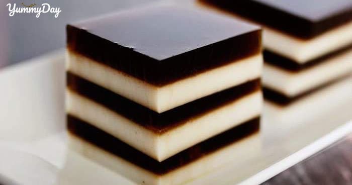 Cách làm rau câu flan cheese vừa đẹp lại vừa ngon