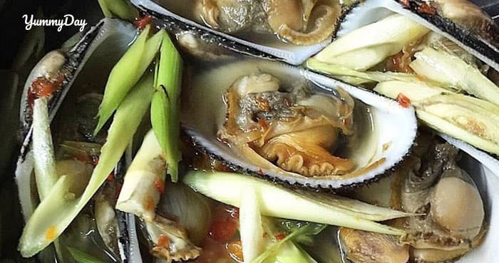 Ngon tái tê với món sò lông hấp sả vừa thơm ngọt lại hấp dẫn