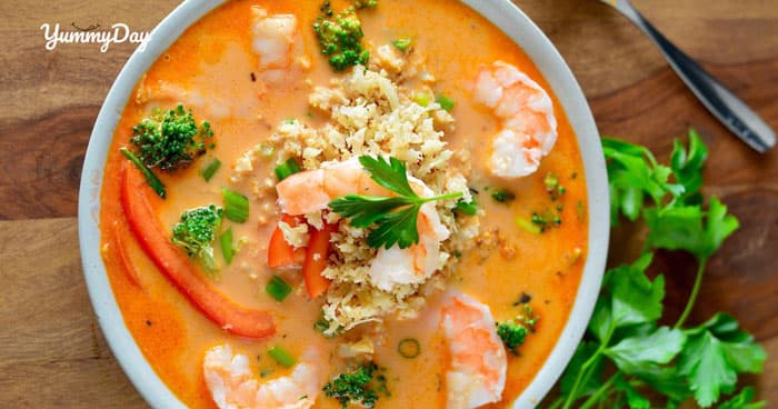 Cách nấu súp tôm đầy dinh dưỡng cho bữa sáng
