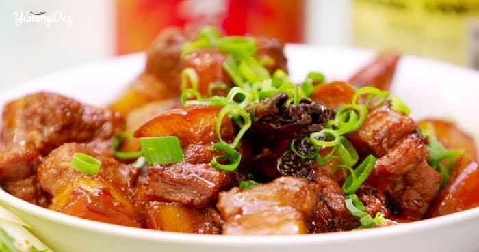 Cùng làm thịt ba chỉ kho tiêu ăn cực thích siêu đơn giản
