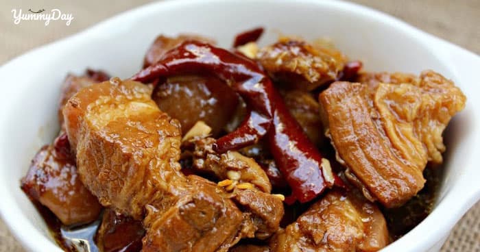 Cách làm thịt heo kho gừng thơm ngon đậm đà