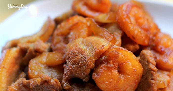 Thịt kho tôm hao cơm đến tận miếng cuối cùng cho cả nhà