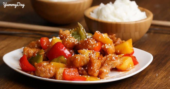 Học cách làm thịt lợn xào chua ngọt cực kỳ độc đáo