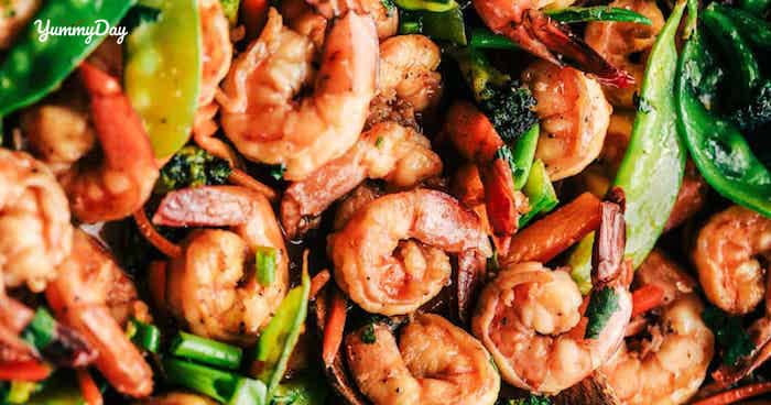 Cách làm tôm xào thập cẩm thơm ngon đẹp mắt