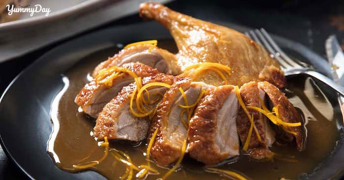 Cách làm vịt nấu cam lạ miệng phải thử 1 lần trong đời
