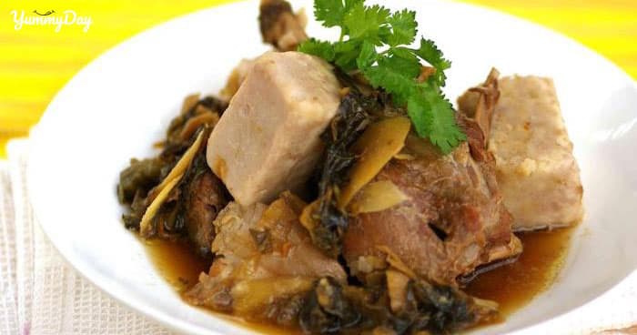 Cách làm vịt nấu khoai môn béo thơm chuẩn vị