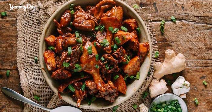 Cách làm vịt nấu khoai sọ thơm ngon bổ dưỡng ai ăn cũng mê