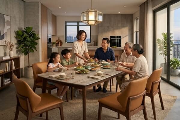 Xu hướng thiết kế phòng ăn gia đình được yêu thích nhất