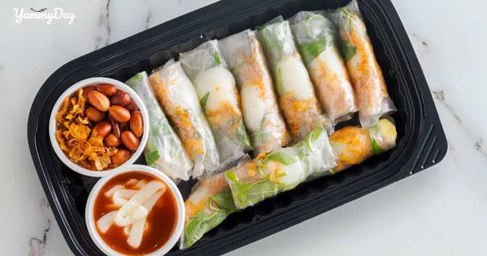 Cách làm bánh tráng cuốn bơ ngon khó cưỡng