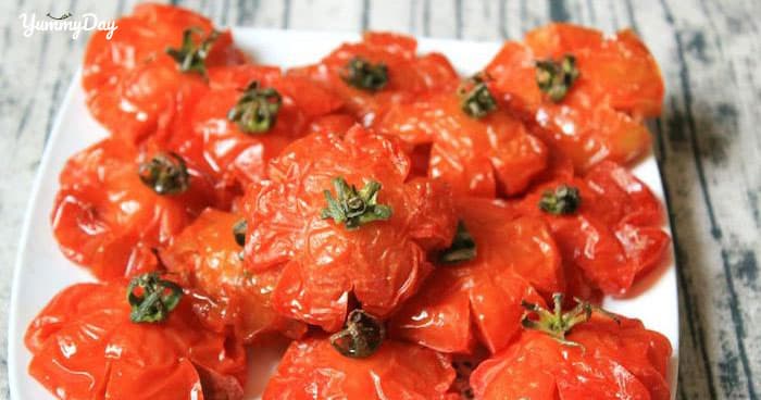 Cách làm mứt cà chua dẻo ngọt càng ăn càng mê