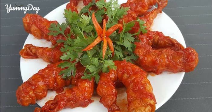 Cách làm tôm chay chỉ với 4 bước đơn giản