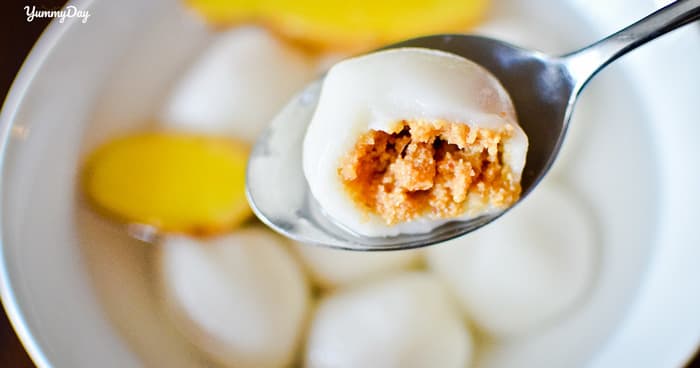 Cách làm chè trôi nước nhân đậu phộng thơm bùi, lạ miệng