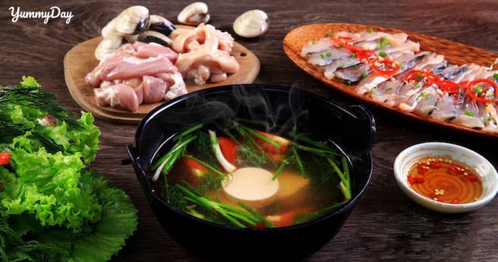 Lẩu cá trắm - sự lựa chọn tuyệt vời cho buổi tối cuối tuần