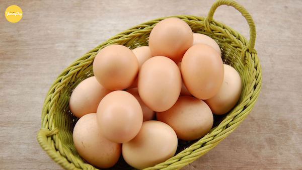 Bạn chuẩn bị khoảng 10 quả trứng
