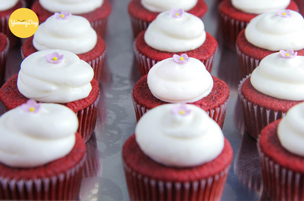 Cách làm bánh cupcake Red Velvet bắt mắt