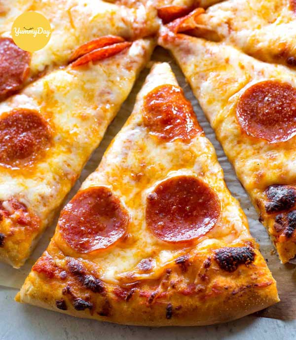 Bánh pizza không dùng lò nướng vẫn siêu ngon