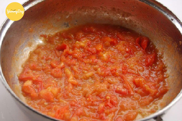cách nấu đậu hủ sốt cà chua hấp dẫn