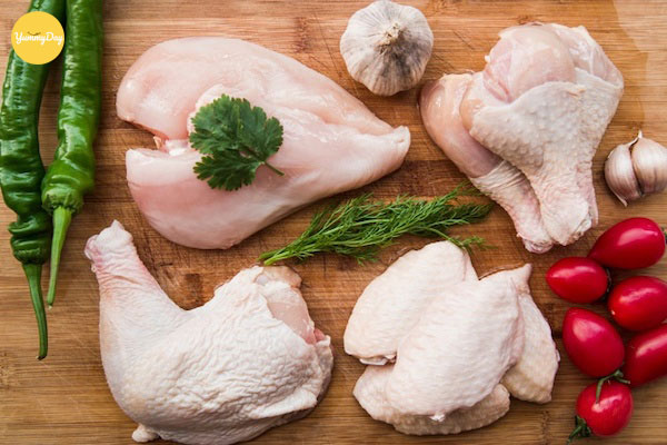 Chuẩn bị số lượng gà phù hợp với nhu cầu của gia đình bạn