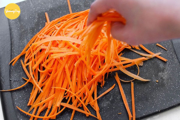 Bào sợi cà rốt