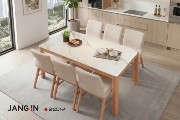 Phong cách Hàn Quốc trong không gian bếp và phòng ăn