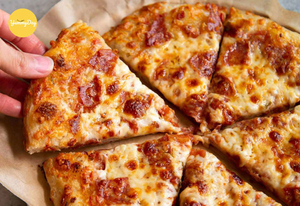 Bánh pizza gấp 2 lần phô mai