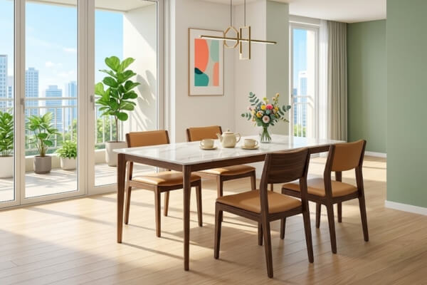 Thiết kế hiện đại dễ phù hợp với nhiều phong cách nhà ở
